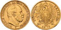 Kaiserreich, Preussen 20 Mark Wilhelm I. (1861-1888) - Kursmünze (1871-1873) -