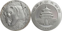 China, Volksrepublik 10 Yuan 1 Oz Silber Panda -