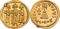 Byzanz Solidus Heraclius, Heraclius Constantinus & Heracleonas -