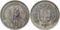 Schweiz 5 Franken Alphirt - Kursmünze (1931-1969) -