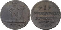 Braunschweig 1 Pfennig Karl Wilhelm Ferdinand (1780-1806) -