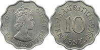 Mauritius 10 Cents Elisabeth II. (1952-2022) -