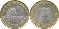 Finnland 5 Euro Animals of the Provinces - Satakunta / Beaver -