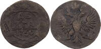 Russland, Zarenreich 1 Denga (1/2 Kopeke) Elisabeth I. (1741-1761) -