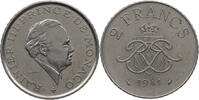 Monaco 2 Francs 1981 Rainier III. vz 5,00 EUR  plus 10,00 EUR verzending