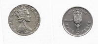 Gibraltar 5 Pence Elisabeth II. (1952-2022) - 300 Jahre Gibraltar unter britischer Herrschaft -