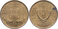 Uganda 5 Cent Kursmünze -