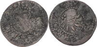 Baden-Durlach, Großherzogtum 2 Pfennige Friedrich VII. Magnus (1677-1709) Hachberger Landwährung -