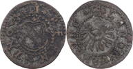 Baden-Durlach, Großherzogtum 2 Pfennige Friedrich VII. Magnus (1677-1709) Hachberger Landwährung -