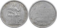 Polynésie française 2 Francs Kursmünze -