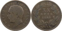 Portugal 20 Reis Luiz I. (1861-1889) - Kursmünze (1882-1886) -