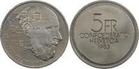 Schweiz 5 Franken 100th Anniversary of Ernest Ansermet -