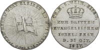 Sachsen Weimar Eisenach Medaille zum dritten evangelischen Jubel=fest D. 31. Oct 1817 -