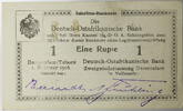 Kaiserreich, Deutsch-Ostafrika 1 Rupie 1.2.1916 fast kassenfrisch 40,00 EUR  plus 10,00 EUR verzending