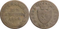 Nassau, Herzogtum 1 Kreuzer Adolph (1839-1866) - Kursmünze (1842-1856) -