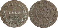 Nassau, Herzogtum 1/4 Kreuzer Wilhelm I. (1816-1839) - Kursmünze (1817-1819) -