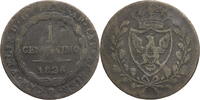 Sardinien, Königreich 1 Centesimo Karl Felix (1821-1831) - Kursmünze (1826) -