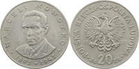Polen 20 Zloty Marceli Nowotko - Kursmünze (1974-1983) -