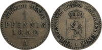 Reuss, jüngere Linie zu Schleiz 1 Pfennig Heinrich LXVII. (1854-1867) - Kursmünze (1850) -