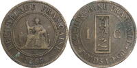 Französisch Indochina 1 Centime Kursmünze -