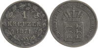 Württemberg, Königreich 1 Kreuzer Karl (1864-1891) -