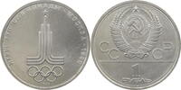 Russland, UdSSR 1 Rubel Olympische Spiele 1980 in Moskau -