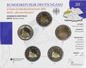 Bundesrepublik Deutschland 5 x 2 Euro 2 Euro Länderserie - Nordrhein-Westfalen -