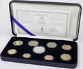 Finnland 3,88 Euro + Silbermedaille Finnland Kursmünzensatz KMS -