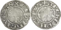 Frankreich Denier Wilhelm I. von Blois (1176-1202) -