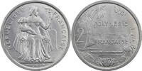Französisch Polynesien 2 Francs Kursmünze -