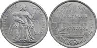 Polynésie française 5 Francs Kursmünze -