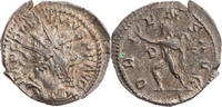 Gallisches Sonderreich Antoninian Postumus, Büste / ORIENS AVG, Sol mit Peitsche und erhobener Hand, Köln -