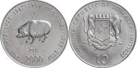 Somalia 10 Shillings Astrologie-Serie - Schwein -