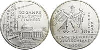 Bundesrepublik Deutschland 10 DM Zum 10. Jahrestag der deutschen Einheit -