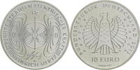 Bundesrepublik Deutschland 10 Euro 125 Jahre Strahlen elektrischer Kraft - Heinrich Hertz -
