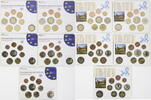 Bundesrepublik Deutschland 5 x 5,88 Euro Kursmünzensatz (KMS) -