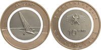 Bundesrepublik Deutschland 10 Euro Luft bewegt - An Land -