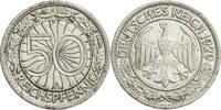 Weimarer Republik 50 Reichspfennig Kursmünze (1927-1938) -