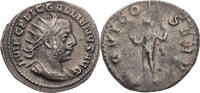 Römische Kaiserzeit Antoninian Gallienus, Büste / IOVI CONSERVA, Iupiter mit Blitzbündel und Szepter -