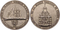 Frankreich, Lille Medaille Auf die Wiederherstellung der Kirche La Bassée in Lille -