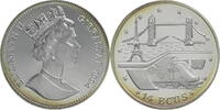Gibraltar 14 Ecu Elisabeth II. (1952-2022) - Tunnel von Großbritannien nach Frankreich -