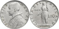 Vatikan 10 Lire Pius XII. (1939-1958) - Kursmünze (1951-1958) -