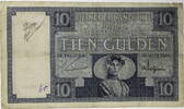 Niederlande 10 Gulden Banknote -