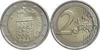 San Marino 2 Euro Kursmünze (2008-2016) -