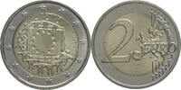 Lettland 2 Euro 30th Anniversary of the Flag of the European Union -