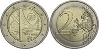 Portugal 2 Euro The 50th Anniversary of the 25th of April bridge -