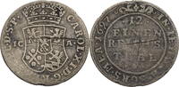 Pommern, unter schwedischer Besetzung 1/12 Taler Karl XI. (1660-1697) -