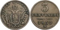 Österreich, Kaiserreich 3 Centesimi Franz Josef I. (1848-1916) - Kursmünze -