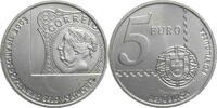 Portugal 5 Euro First Portuguese Stamp -