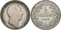 Baden, Großherzogtum ½ Gulden Leopold I (1830-1852) - Kursmünze (1838-1873) -